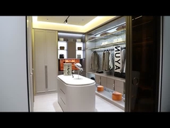 Modern smart walk in closet