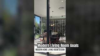 Modern home living room