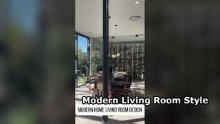 Modern home living room design