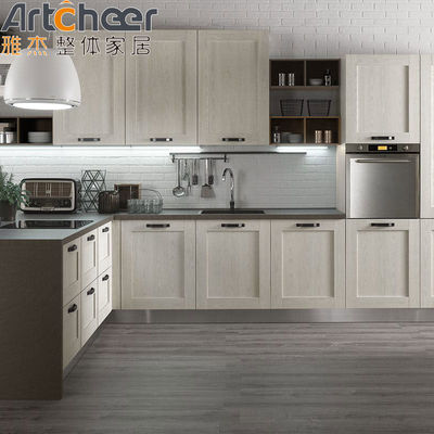 Buy Minimalist Design Wood Kitchen Cabinet online manufacture