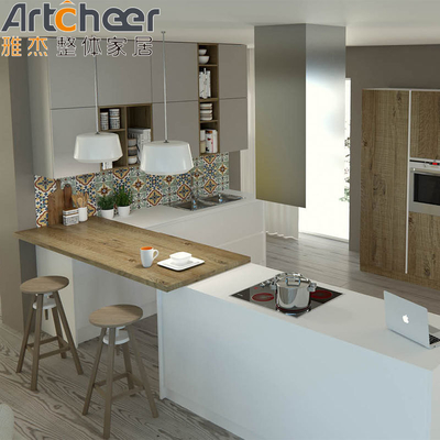 Buy Customized Size European Style Kitchen Furniture in Plywood with Modular Cupboard Set online manufacture