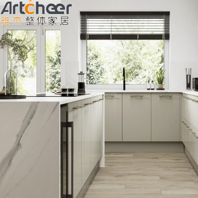 Buy Customized Color Smart Home Plywood Modular Cupboard Wood PVC Modern Design Drawer Sliding Basket Kitchen Pantry Cabinet online manufacture