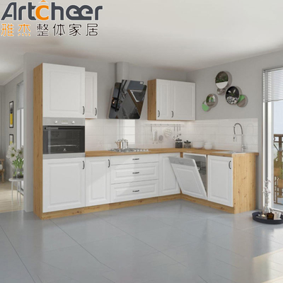 Buy Modern Kitchen Cabinets and Artificial Stone Backsplash for Classic Design Countertops online manufacture