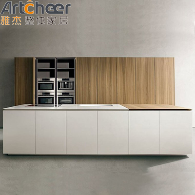 Buy Kitchen Furniture Customized Modern Kitchen Cabinet With Design Lacquer Finish online manufacture