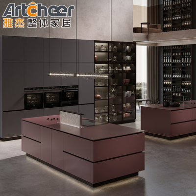 Buy Customizable Kitchen Island with Modern Italian Furniture Design and Lacquer Finish online manufacture