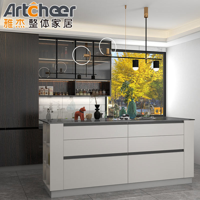 Buy Resin Countertop Smart Island Cupboard Furniture for 2022 Modern Kitchen Renovation online manufacture