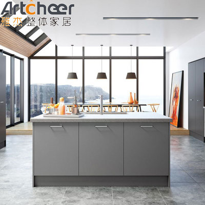 Budget-Friendly Modern Kitchen Cabinets And Furniture With Beveled Edge Countertop