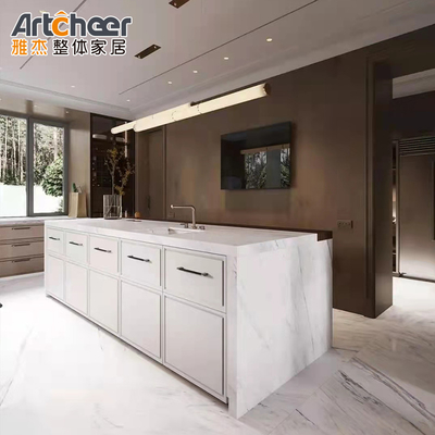 Minimalist Custom Wood Kitchen Cabinets With Accessories Standard Size