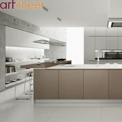 Modern Design Solid Wood L Shape Kitchen Cabinet Eco-Friendly Modular ...