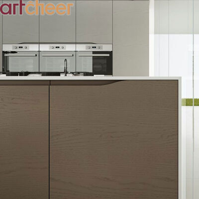 Modern Design Solid Wood L Shape Kitchen Cabinet Eco-Friendly Modular ...