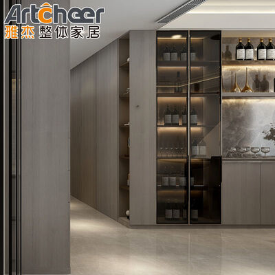 Modern L Shape Kitchen Cabinet with Lacquer Matt Finish and Customized ...